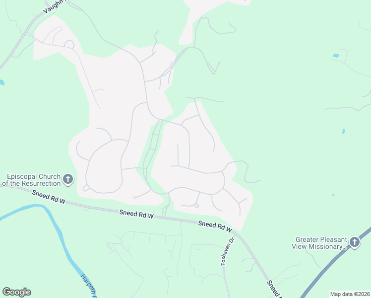 map of restaurants, bars, coffee shops, grocery stores, and more near 2521 Shadow Cove in Franklin