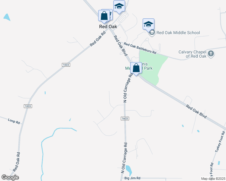 map of restaurants, bars, coffee shops, grocery stores, and more near 4303 Olde Bass Farm Road in Rocky Mount