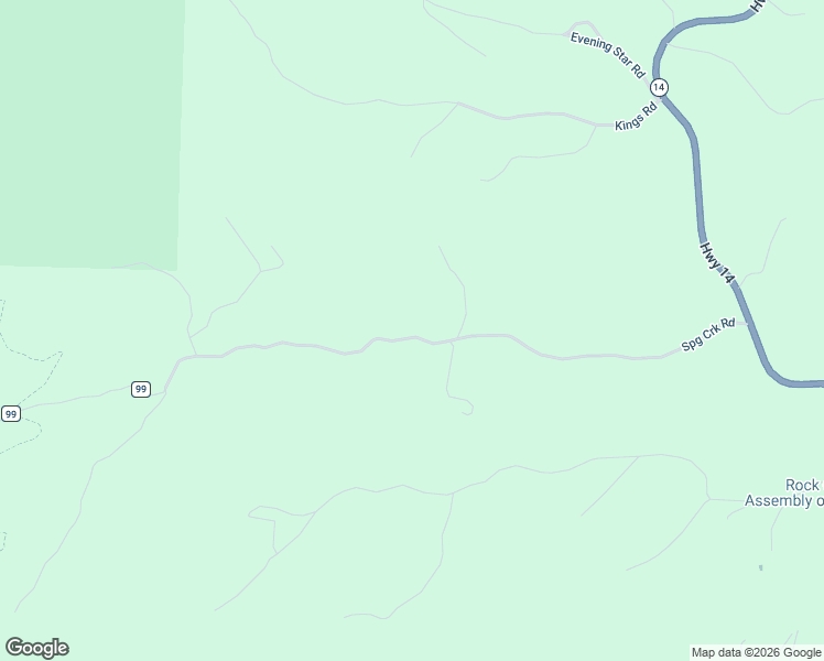 map of restaurants, bars, coffee shops, grocery stores, and more near 841 Spring Creek Road in Harriet