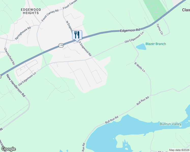 map of restaurants, bars, coffee shops, grocery stores, and more near 117 Loy Lane in Clinton