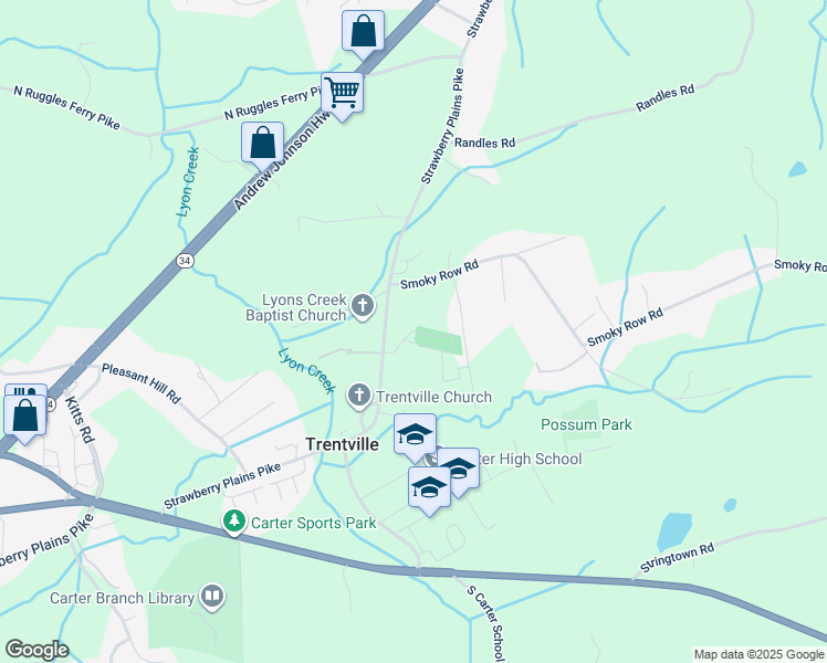 Strawberry Plains Tn Map V6Ftdatee3Pv5M