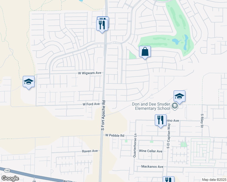 map of restaurants, bars, coffee shops, grocery stores, and more near 279 Cullerton Street in Las Vegas