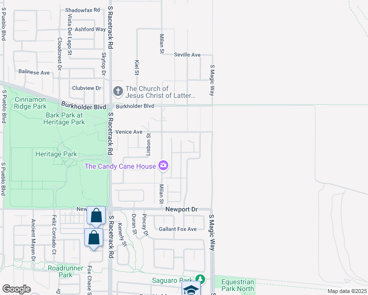 map of restaurants, bars, coffee shops, grocery stores, and more near 320 Misty Moonlight Street in Henderson