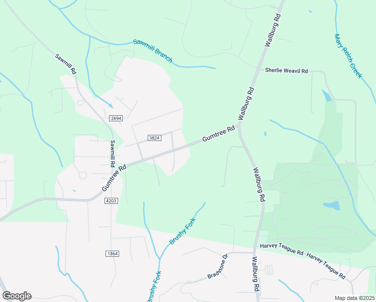 map of restaurants, bars, coffee shops, grocery stores, and more near 3912 Gumtree Road in Winston-Salem