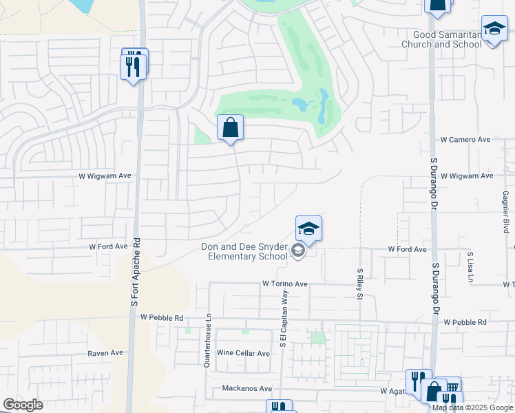 map of restaurants, bars, coffee shops, grocery stores, and more near 9066 Lazy Fox Court in Las Vegas