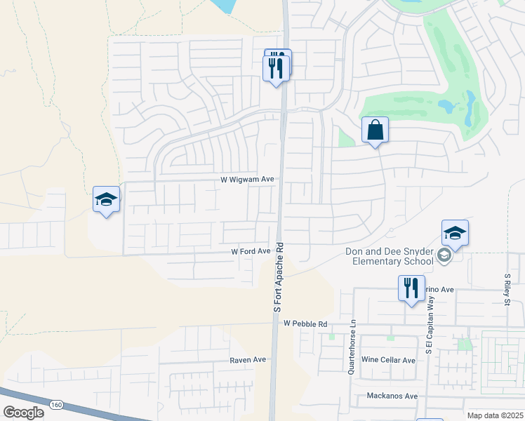 map of restaurants, bars, coffee shops, grocery stores, and more near 888 Royal Amethyst Way in Las Vegas