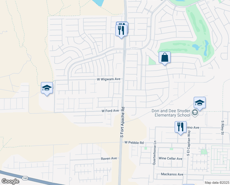 map of restaurants, bars, coffee shops, grocery stores, and more near 888 Royal Amethyst Way in Las Vegas