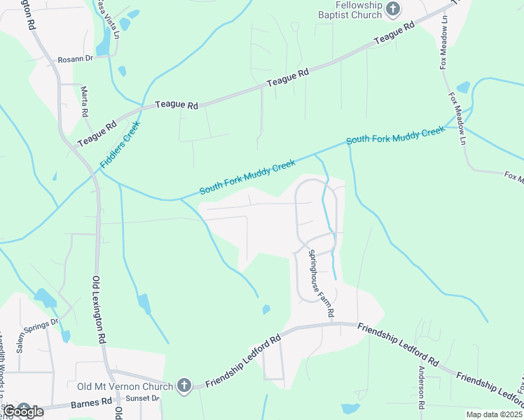 map of restaurants, bars, coffee shops, grocery stores, and more near 4079 Snyder Ridge Lane in Winston-Salem