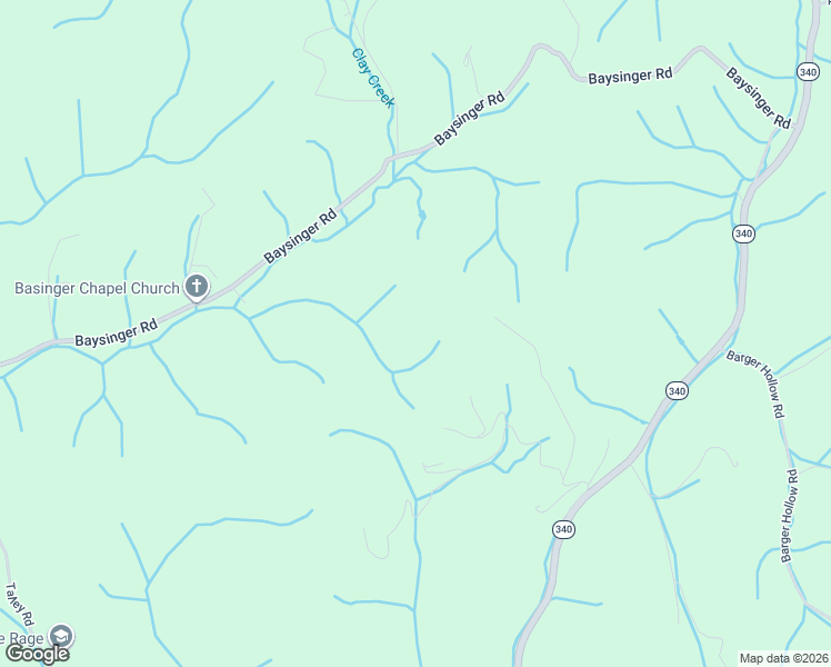 map of restaurants, bars, coffee shops, grocery stores, and more near 1526 Shenandoah Way in Parrottsville