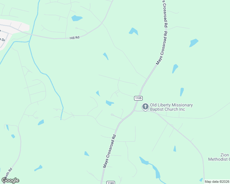 map of restaurants, bars, coffee shops, grocery stores, and more near 2244 Mays Crossroad Road in Louisburg