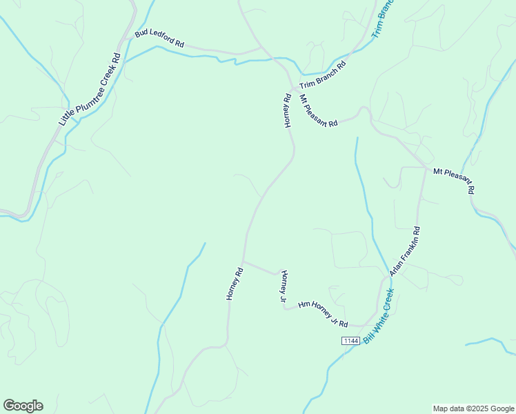 map of restaurants, bars, coffee shops, grocery stores, and more near 1721 Horney Road in Newland