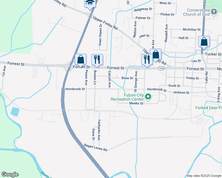 1400 Hornbrook Street, Dyersburg TN - Walk Score