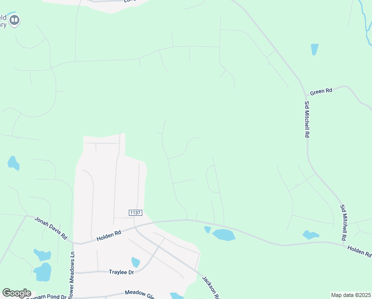 map of restaurants, bars, coffee shops, grocery stores, and more near Spanish Oak Drive in Franklin County