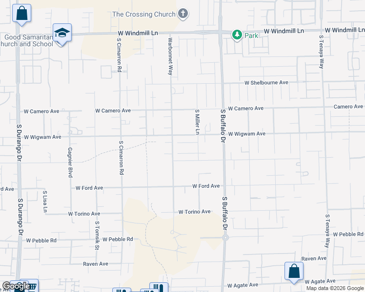 map of restaurants, bars, coffee shops, grocery stores, and more near 7873 Wheeler Creek Court in Las Vegas