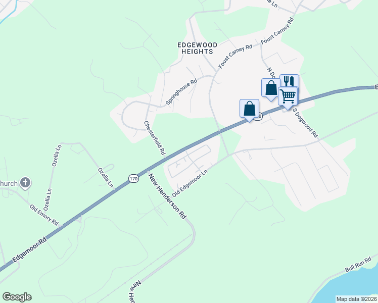 map of restaurants, bars, coffee shops, grocery stores, and more near 105 King Street in Clinton