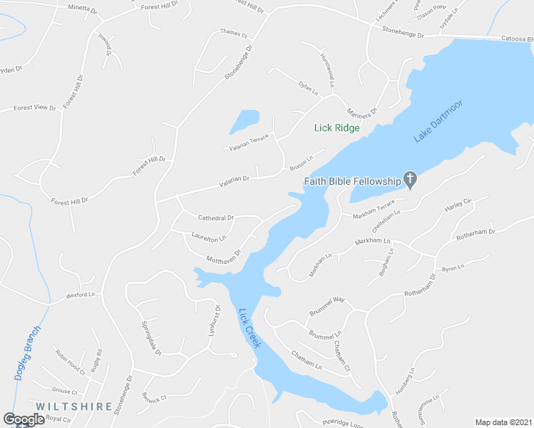map of restaurants, bars, coffee shops, grocery stores, and more near 147 Motthaven Drive in Crossville