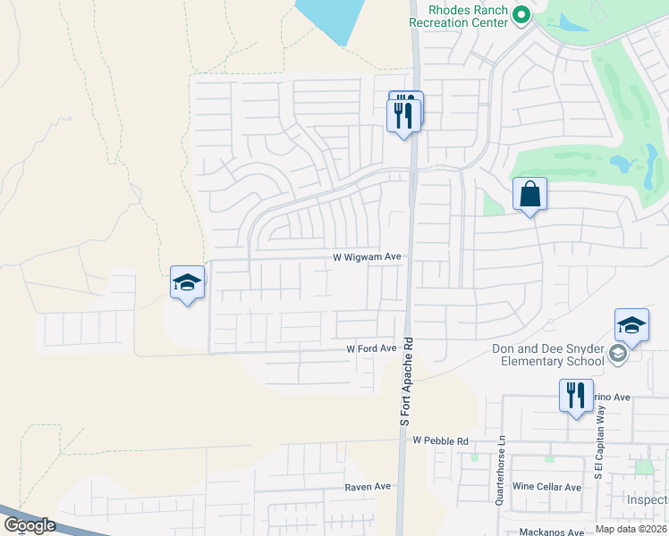 map of restaurants, bars, coffee shops, grocery stores, and more near 533 Warkworth Castle Avenue in Las Vegas