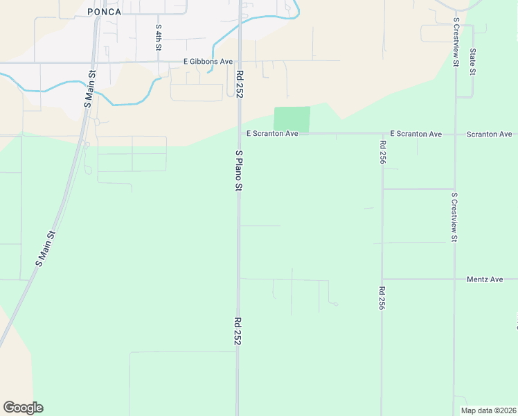 map of restaurants, bars, coffee shops, grocery stores, and more near in Porterville