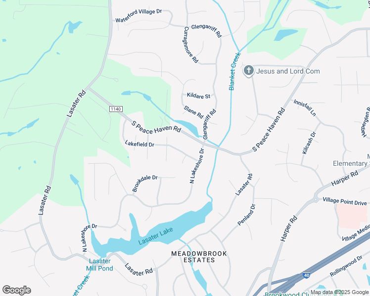 map of restaurants, bars, coffee shops, grocery stores, and more near 1513 Lakefield Drive in Clemmons