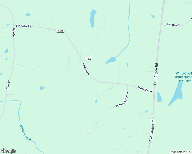 map of restaurants, bars, coffee shops, grocery stores, and more near 318 Pineville Road in Mocksville
