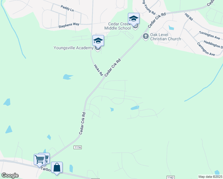 map of restaurants, bars, coffee shops, grocery stores, and more near Atlas Drive in Franklin County