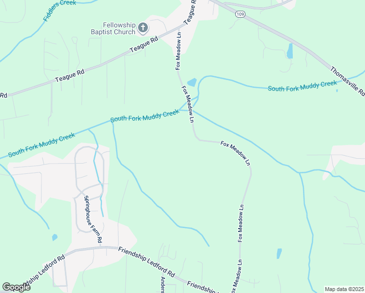 map of restaurants, bars, coffee shops, grocery stores, and more near 4188 Fox Meadow Lane in Winston-Salem