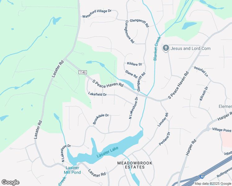 map of restaurants, bars, coffee shops, grocery stores, and more near 3530 Meadow Glen Court in Clemmons