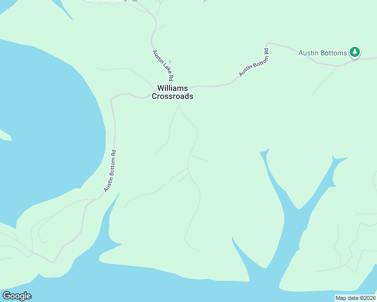 map of restaurants, bars, coffee shops, grocery stores, and more near 438 Sunny Point Road in Baxter