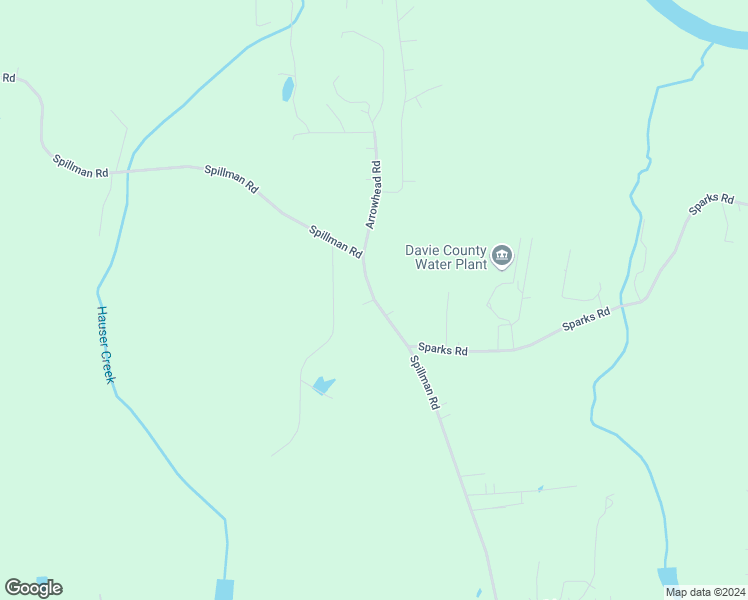 map of restaurants, bars, coffee shops, grocery stores, and more near Spillman Road in Mocksville