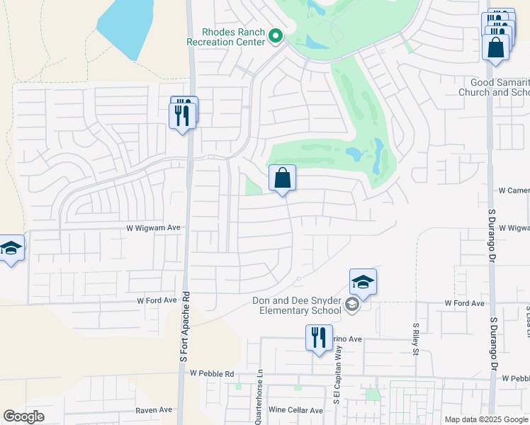 map of restaurants, bars, coffee shops, grocery stores, and more near 192 Fortress Course Court in Las Vegas