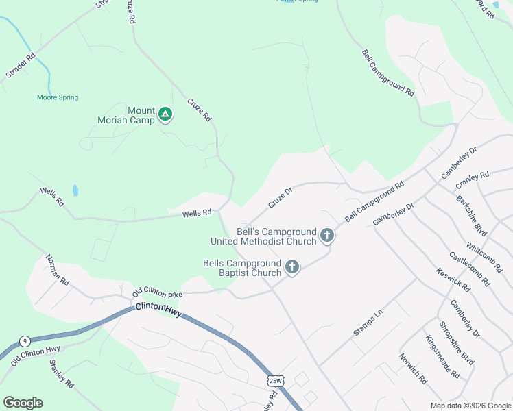 map of restaurants, bars, coffee shops, grocery stores, and more near 3321 Cruze Drive in Powell