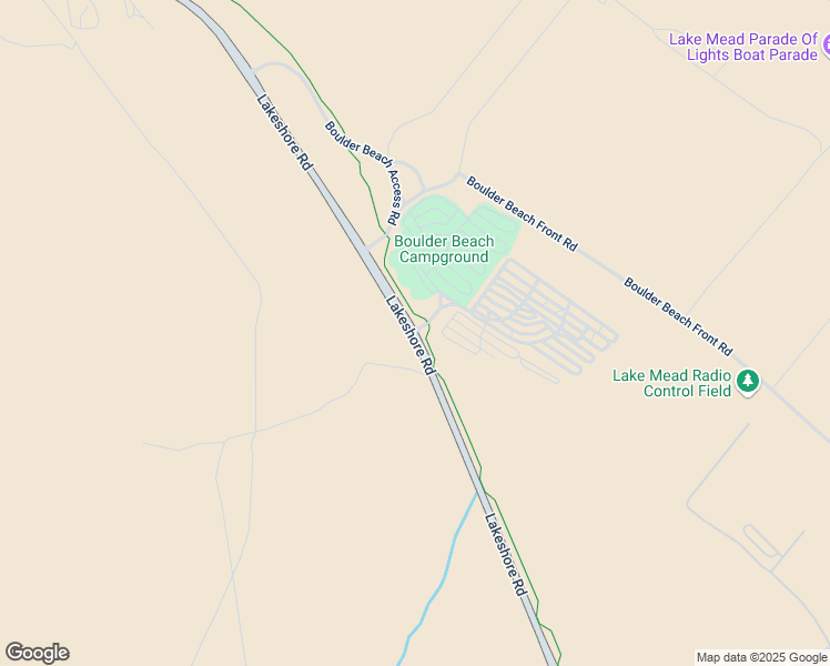 map of restaurants, bars, coffee shops, grocery stores, and more near 268 Lakeshore Road in Boulder City