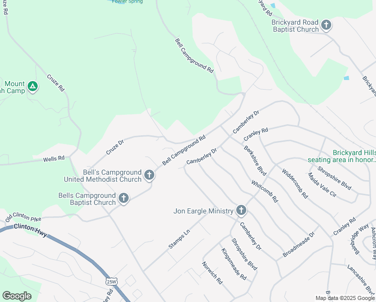 map of restaurants, bars, coffee shops, grocery stores, and more near 8020 Bell Campground Road in Powell