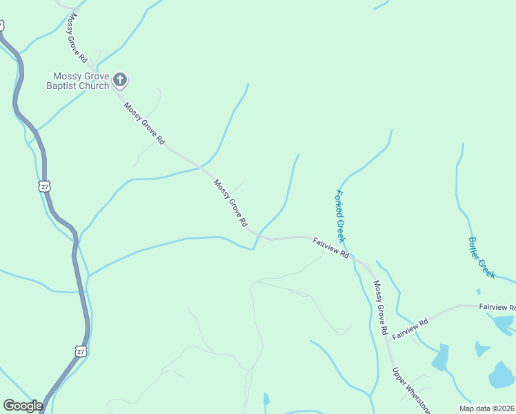 map of restaurants, bars, coffee shops, grocery stores, and more near 471 Mossy Grove Road in Harriman