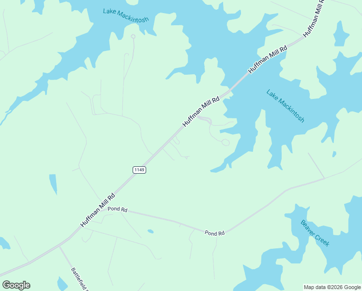 map of restaurants, bars, coffee shops, grocery stores, and more near 2766 Huffman Mill Road in Burlington