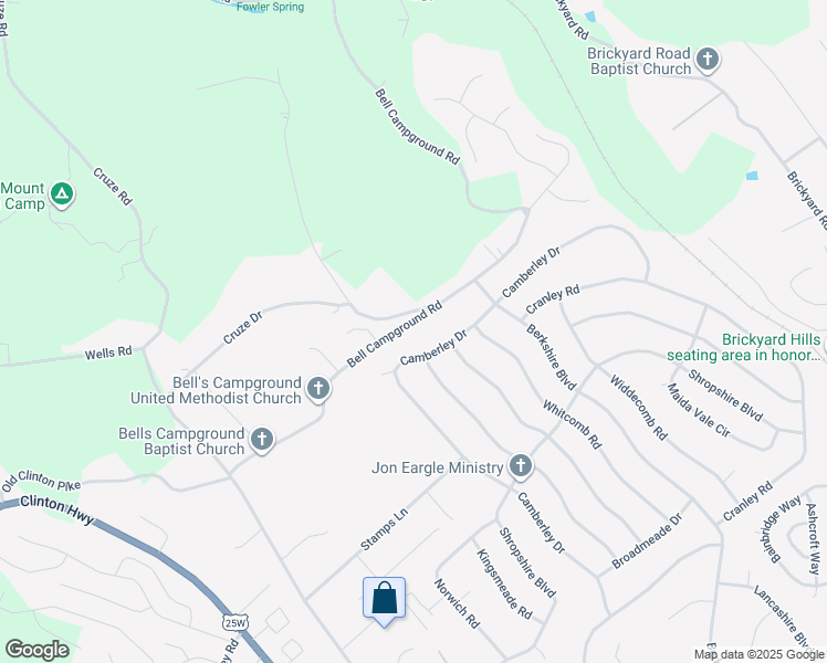 map of restaurants, bars, coffee shops, grocery stores, and more near 8020 Bell Campground Road in Powell