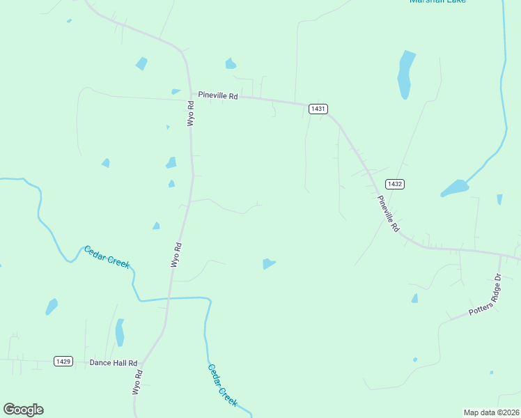 map of restaurants, bars, coffee shops, grocery stores, and more near 672 Wyo Road in Mocksville