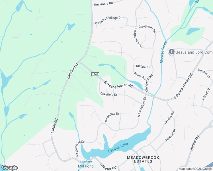map of restaurants, bars, coffee shops, grocery stores, and more near 3503 Glenfield Lane in Clemmons