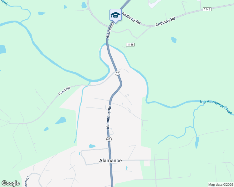 map of restaurants, bars, coffee shops, grocery stores, and more near in Alamance