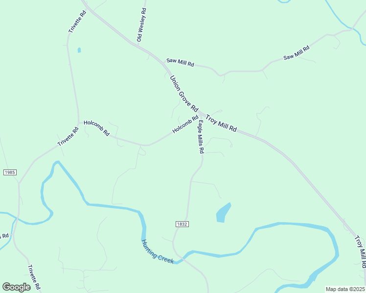 map of restaurants, bars, coffee shops, grocery stores, and more near 873 Eagle Mills Road in Hamptonville