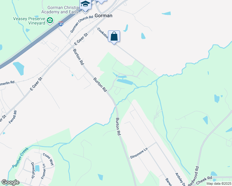 map of restaurants, bars, coffee shops, grocery stores, and more near 10 Toms Rock Place in Durham