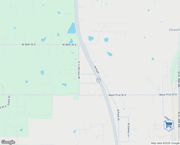map of restaurants, bars, coffee shops, grocery stores, and more near 234 Rodgers Road in Sapulpa
