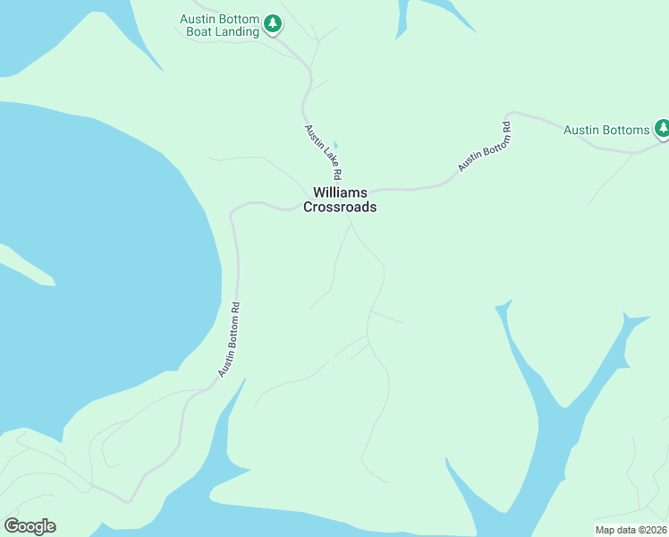 map of restaurants, bars, coffee shops, grocery stores, and more near 438 Sunny Point Road in Baxter