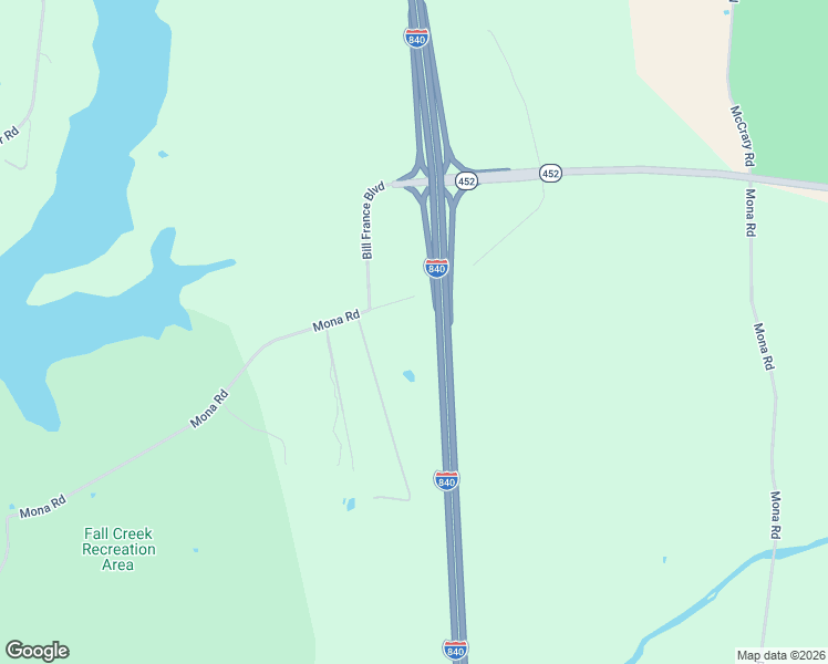 map of restaurants, bars, coffee shops, grocery stores, and more near 11025-11115 Mona Road in Murfreesboro