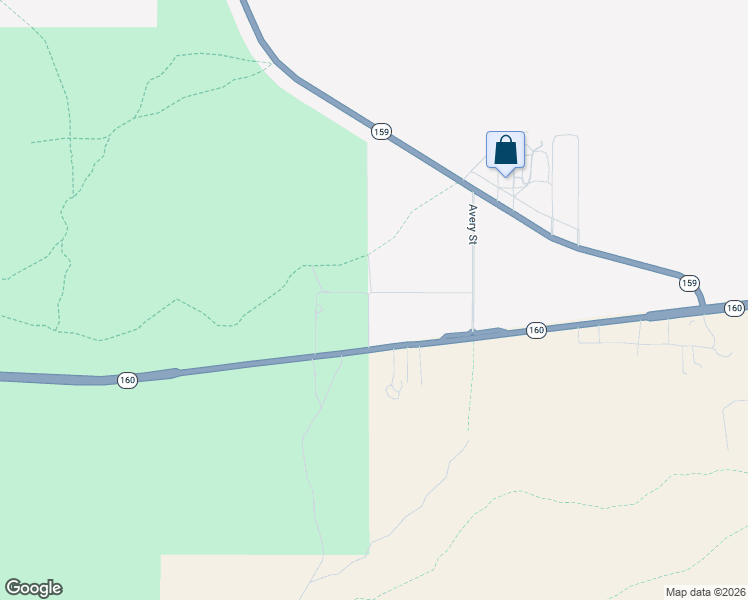 map of restaurants, bars, coffee shops, grocery stores, and more near 12992 Nevada 160 in Las Vegas