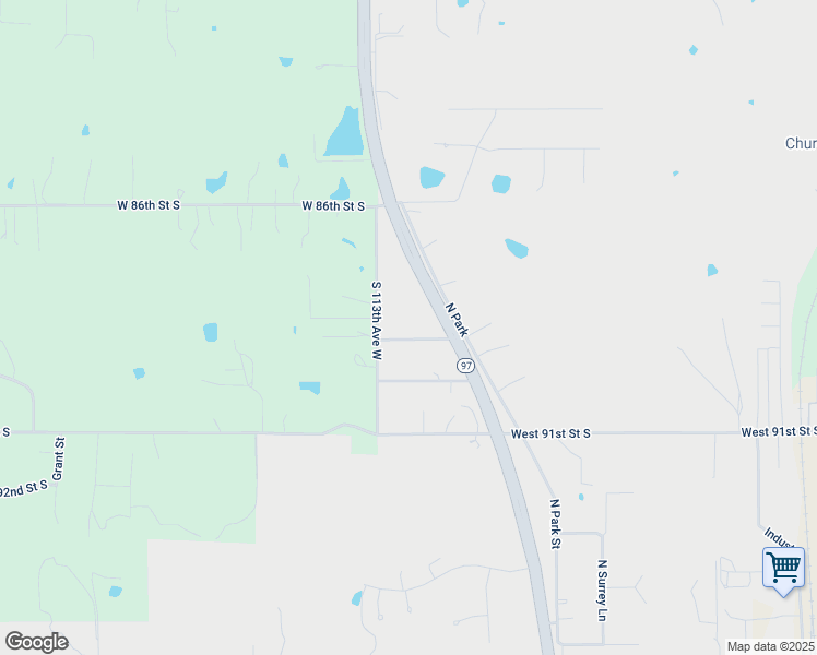 map of restaurants, bars, coffee shops, grocery stores, and more near 8811 South 113th West Avenue in Sapulpa