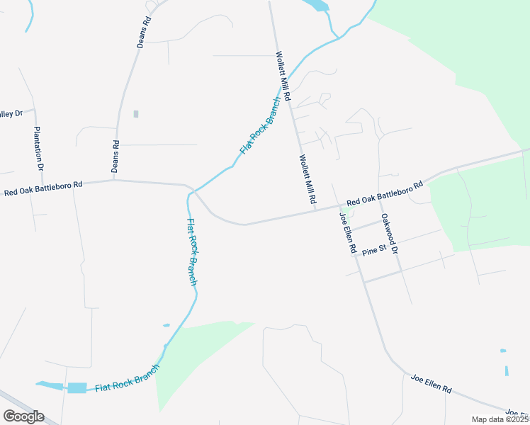 map of restaurants, bars, coffee shops, grocery stores, and more near Red Oak Battleboro Road in Rocky Mount