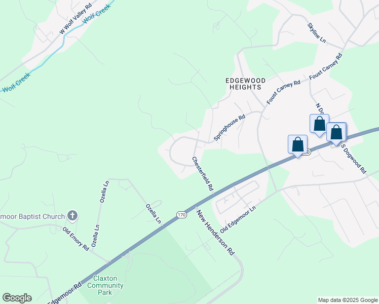map of restaurants, bars, coffee shops, grocery stores, and more near 317 Sherwood Estates Circle in Clinton