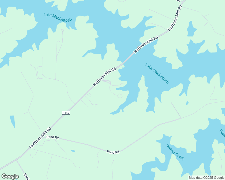 map of restaurants, bars, coffee shops, grocery stores, and more near 2704 Huffman Mill Road in Burlington