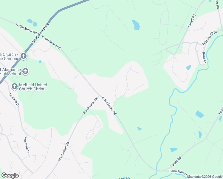 map of restaurants, bars, coffee shops, grocery stores, and more near 2229 Brandywyne Drive in Mebane